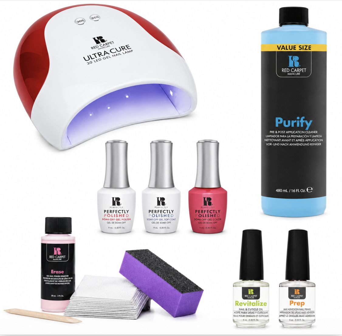 RC Red Carpet Manicure Kit