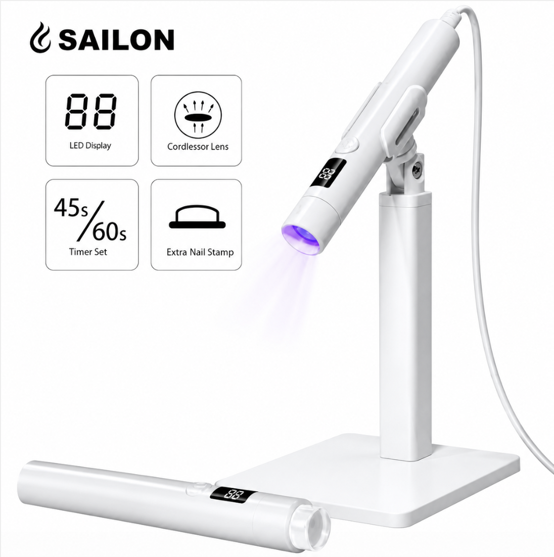 Portable UV Nail Lamp