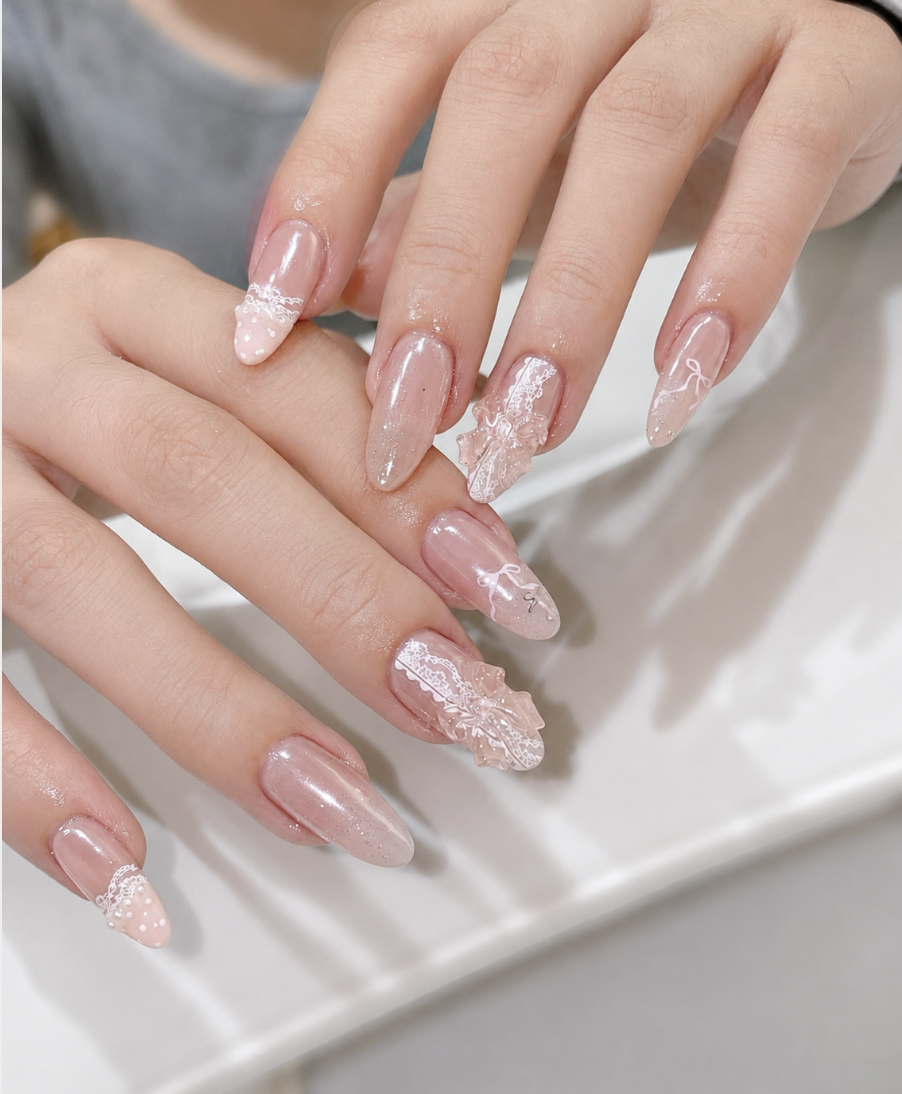 Nail Xà Cừ - Chrome