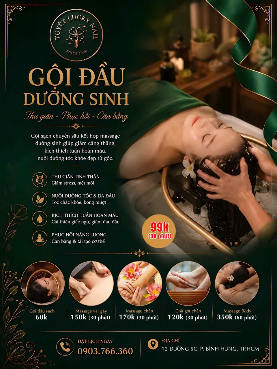 TUYẾT LUCKY NAIL - SPA 